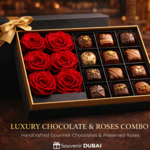 Luxury Chocolate & Roses Combo